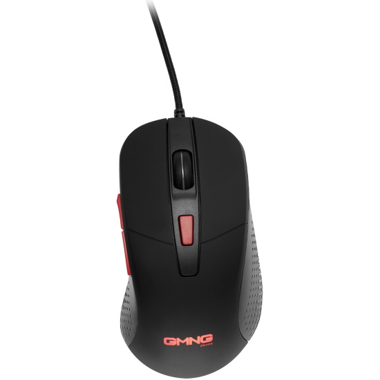 Мышь GMNG 720GM черный/красный оптическая (3200dpi) USB для ноутбука (6but)