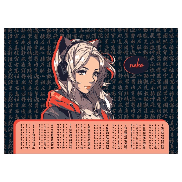 Настольное покрытие детское ArtSpace "Kawaii", А3+ 353711