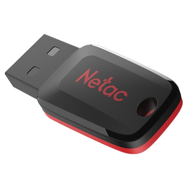 Носитель информации Netac 128Gb U197 NT03U197N-128G-20BK USB2.0 черный/красный